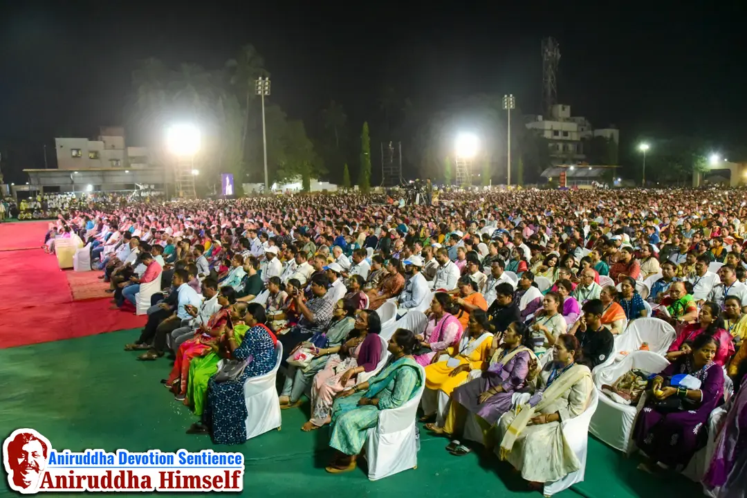 Shraddhavans enjoying the Manasamarthyadata Satsang Event at Ratnagiri in 2014